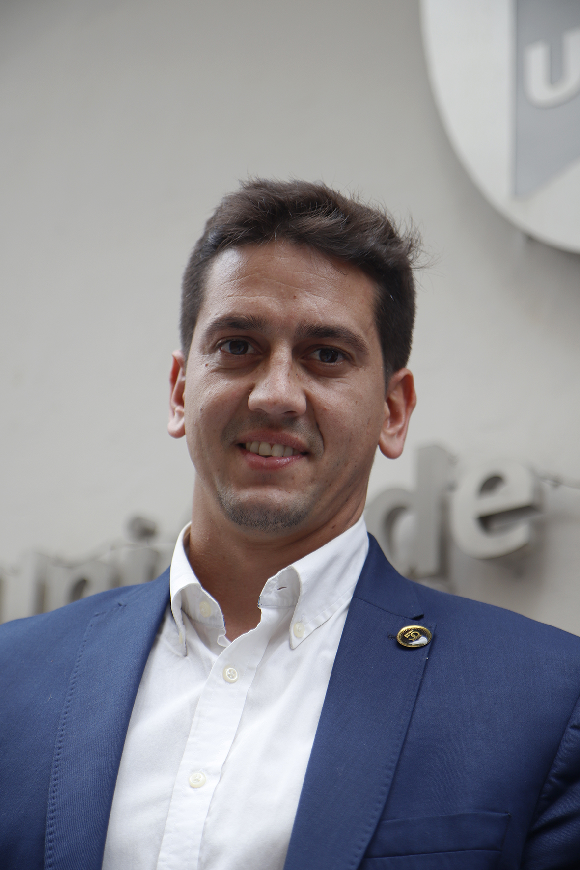 Foto de Juan Cruz Álvarez, Secretario de Cultura y Capacitación de UEJN