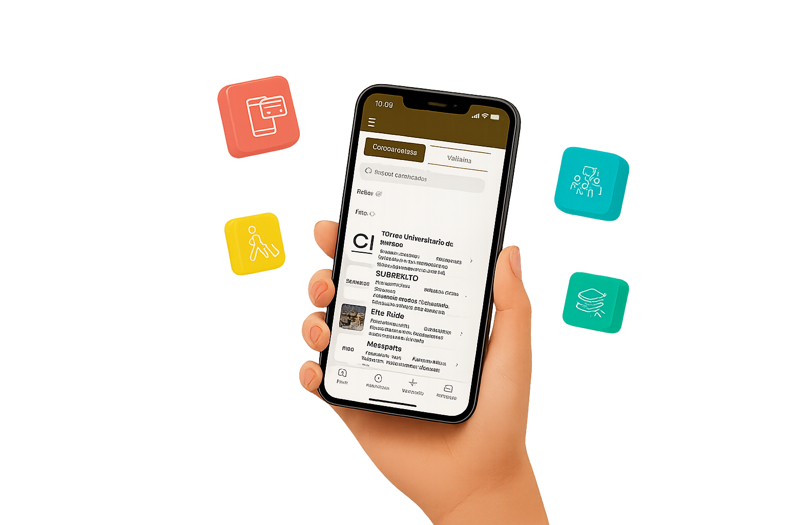 App móvil UEJN - Aplicación para empleados judiciales con beneficios y servicios